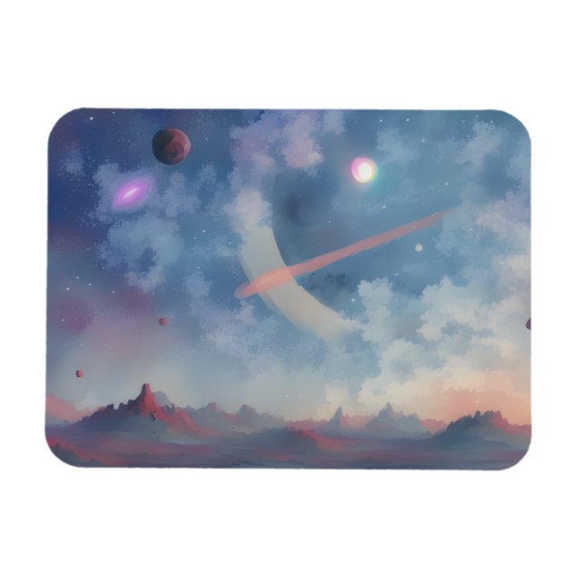 Imán Galaxia, Universo, Estrellas, Espacio Ultraterrest (Horizontal)