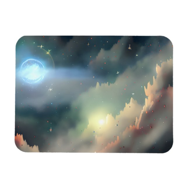 Imán Galaxia, Universo, Estrellas, Espacio Ultraterrest (Horizontal)