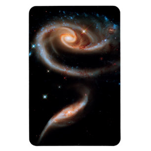 Imán Galaxias Rosa Arp 273 Foto del Hubble en el Espaci