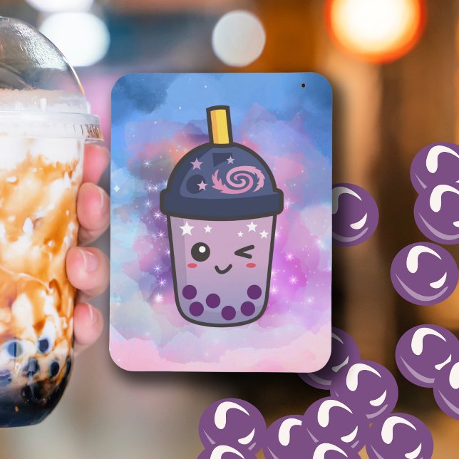 Imán Galaxy Boba Tea Magnet (Subido por el creador)