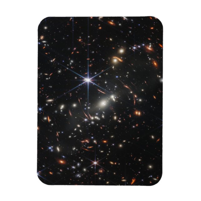 Imán Galaxy Cluster Smacs 0723. (Vertical)