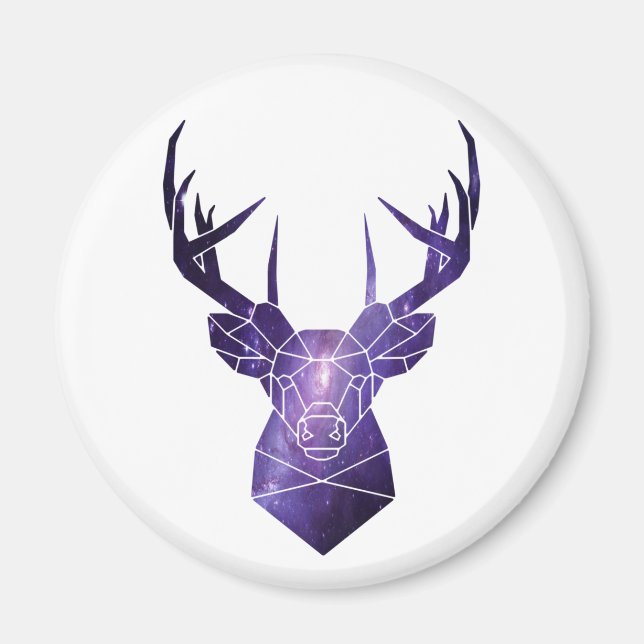 Imán Galaxy deer T-Shirt (Frente)