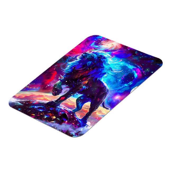 Imán Galaxy Lion Blue (Lado Izquierdo)