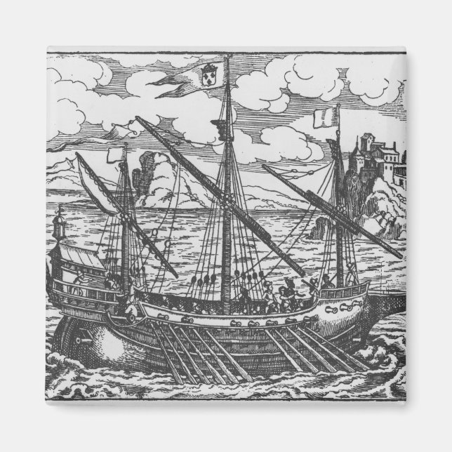 Imán Galera de Francia (Frente)