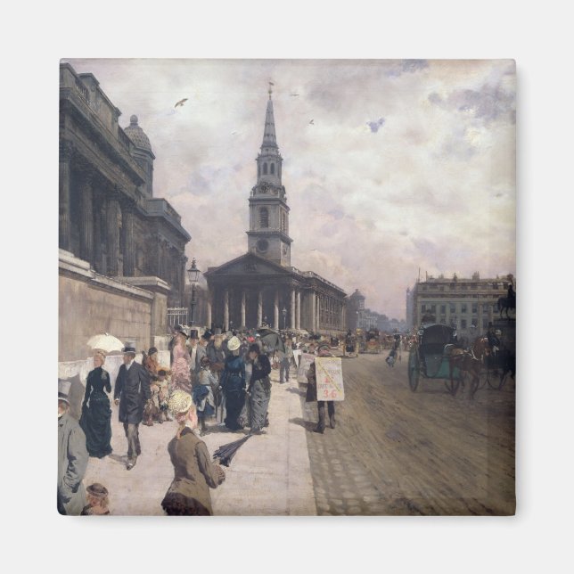 Imán Galería Nacional, Londres (Frente)