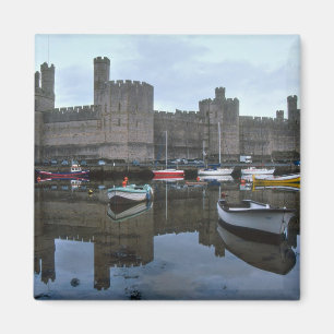 Imán Gales, castillo de Caernarfon, uno de los