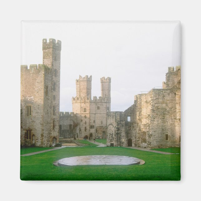 Imán Gales, castillo de Caernarfon, uno de los 2 de Edu (Frente)