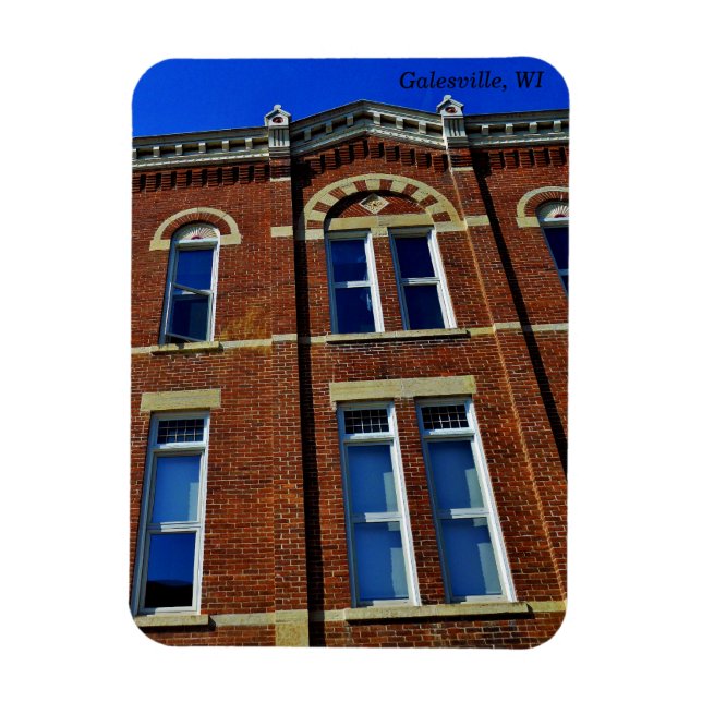 Imán Galesville, Wisconsin (Vertical)