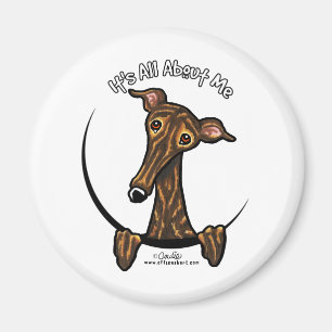 Imán Galgo Brindle oscuro IAAM