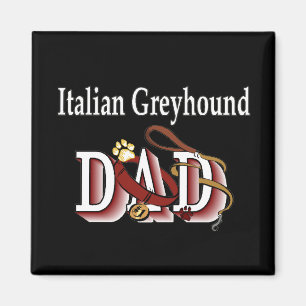 Imán galgo italiano papá Magnet