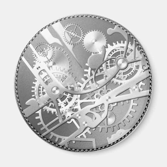 Imán Gálibos de reloj de vapor deslizante (Frente)