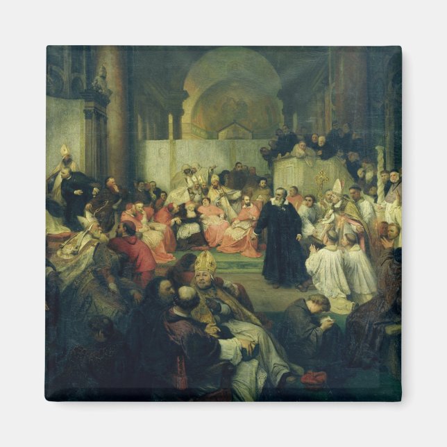 Imán Galilei ante el Consejo, 1861 (Frente)