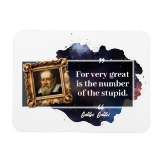Imán Galileo Galilei Gran número de estúpidos