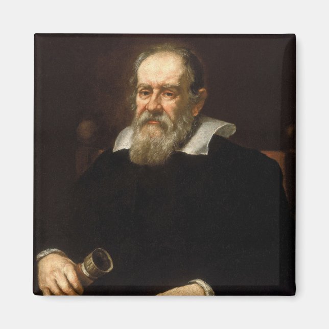Imán Galileo Galilei: Padre de la Ciencia y la Astronom (Frente)