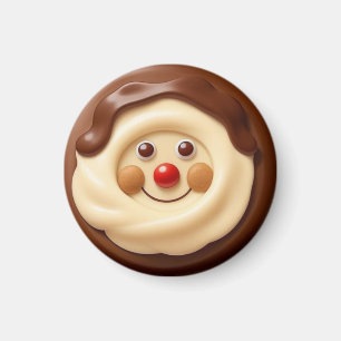 Imán Galleta de chocolate con gelatina\