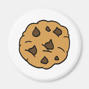 Imán Galleta De Chocolate Gigante De Postre Clipart De