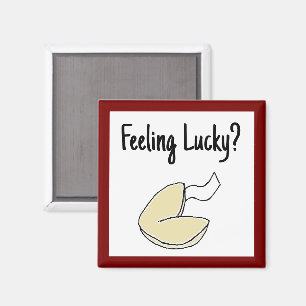 Imán Galleta de la Suerte Comida China de Dibujos Anima