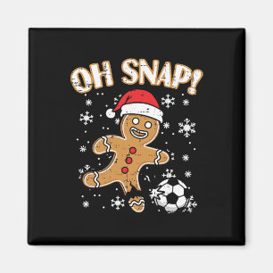 Imán Galleta de Navidad Fútbol Oh Snap Navidades Divert