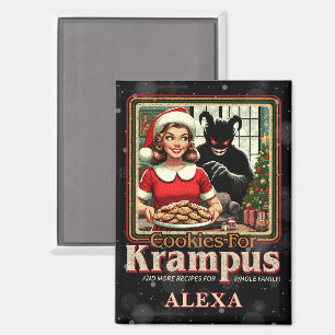 Imán Galleta Para Krampus Feliz Navidad De Krampus Horr