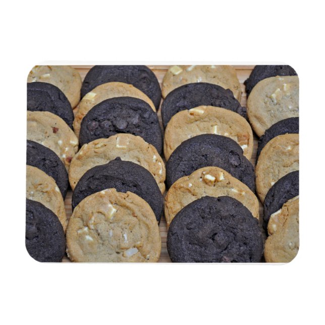 Imán Galletas blancas y chocolate (Horizontal)