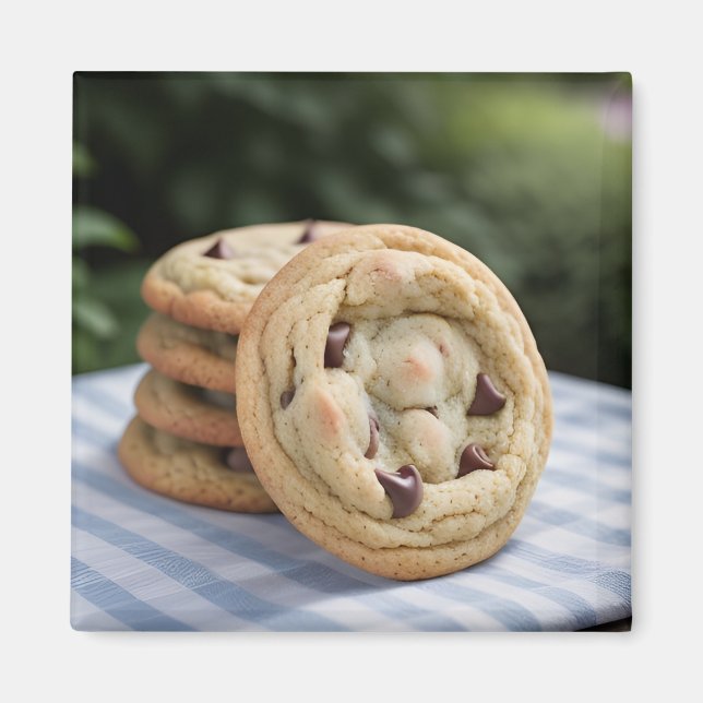 Imán Galletas con chispas de chocolate (Frente)