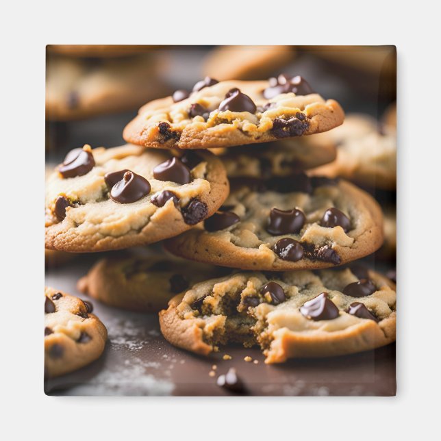 Imán Galletas con chispas de chocolate (Frente)