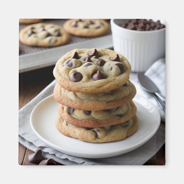 Imán Galletas de chocolate (Frente)