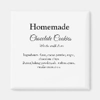 Galletas de chocolate caseras hechas con amor añad