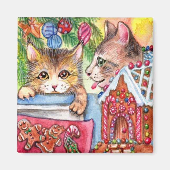 Imán Galletas de Gingerbread (Frente)