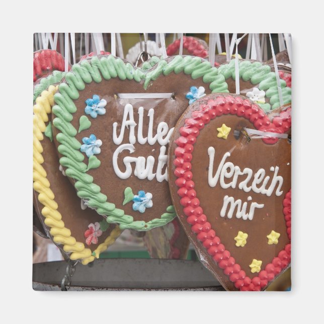 Imán Galletas de jengibre decorativas (Frente)