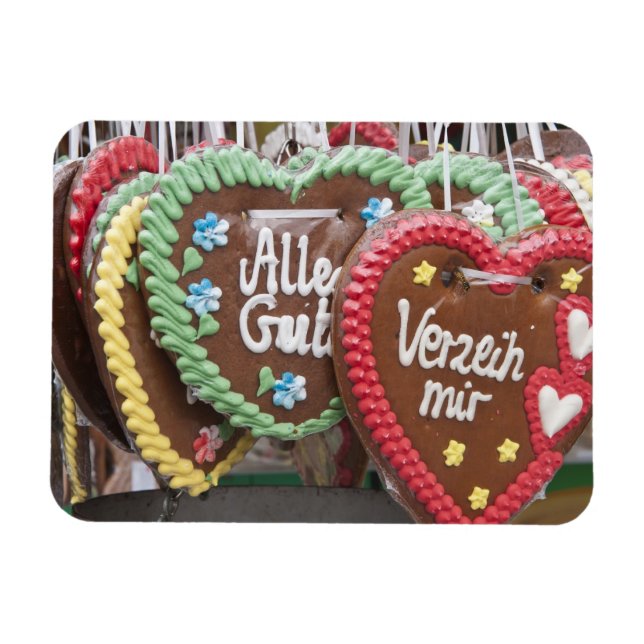 Imán Galletas decorativas de jengibre (Horizontal)