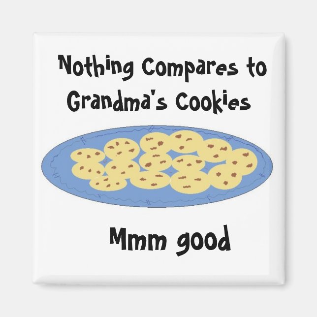 Imán Galletas En La Casa De La Abuela (Frente)