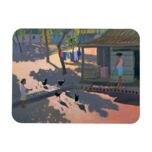 Imán Gallinas y pollos Cuba 1997