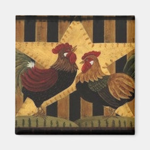 Imán Gallo de la sol