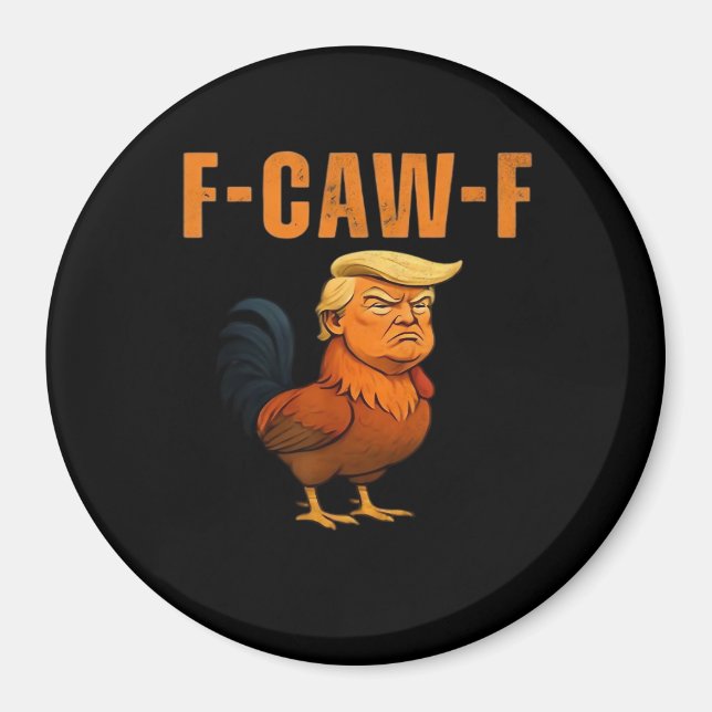 Imán Gallo F-Caw-F Anti Clásico (Frente)