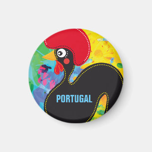 Imán Gallo fresco de Portugal