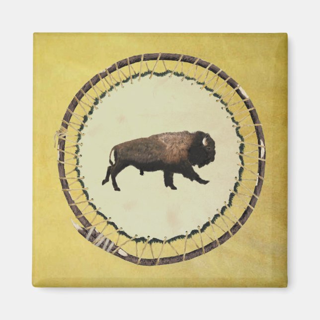 Imán Galloping Bison (Frente)