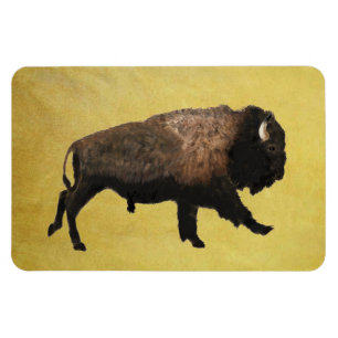 Imán Galloping Bison