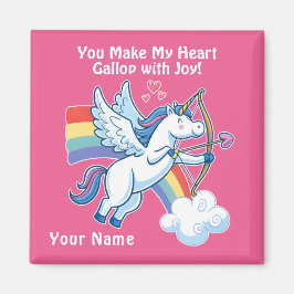 Imán Galloping Unicorn Cupid’s Love Magic 