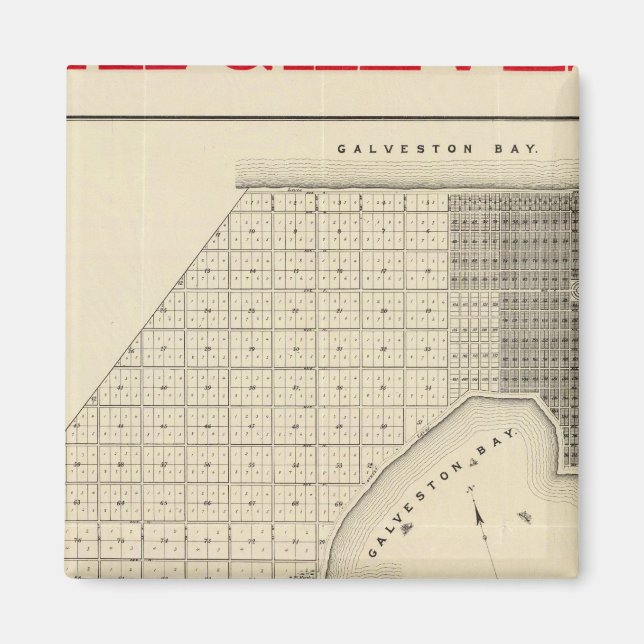 Imán Galveston del Norte (Frente)