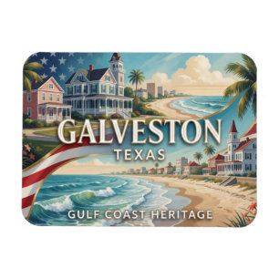 Imán Galveston Texas Costa del Golfo Viajes