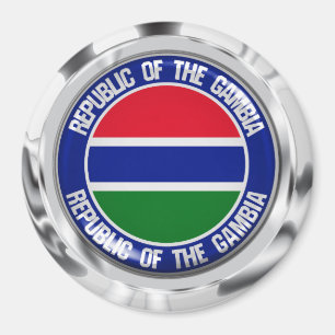 Imán Gambia Round Emblem