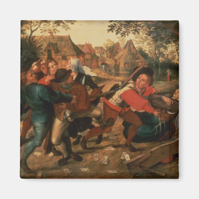 Imán Gamblers Quarreling (Frente)