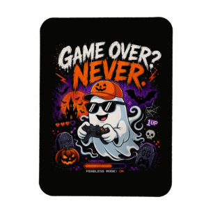 Imán Game Over Nunca Divertido Fantasma de Jugador Hall