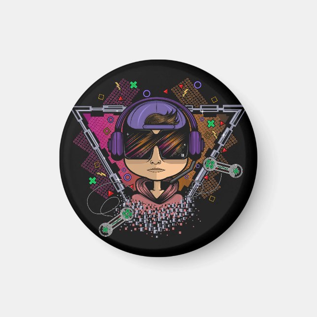 Imán Gamer Boy (Frente)