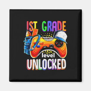 Imán Gamer Ck To School Gamepad Nivel 1º Primer Grado U