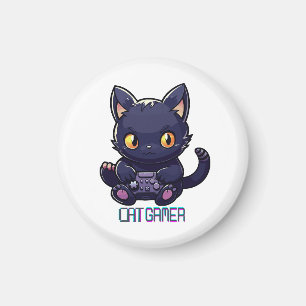 Imán Gamer de gatos