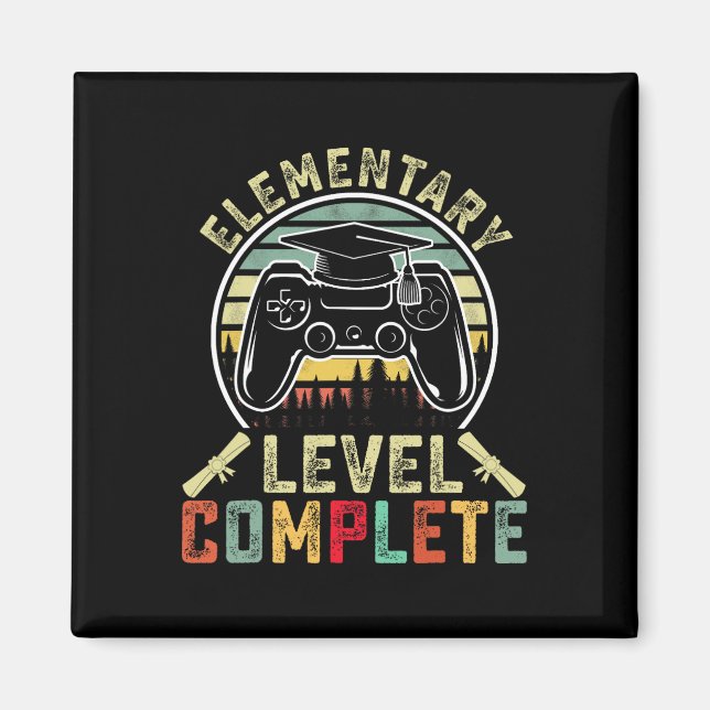 Imán Gamer de nivel elemental graduado elemental comple (Frente)