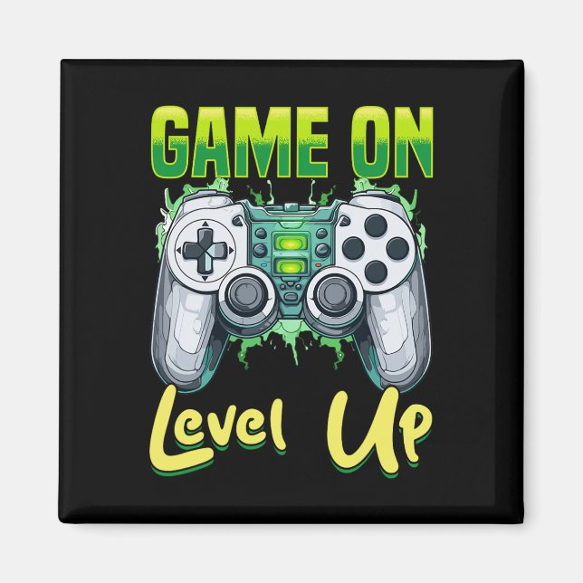 Imán Gamer Gaming Game On  (Frente)