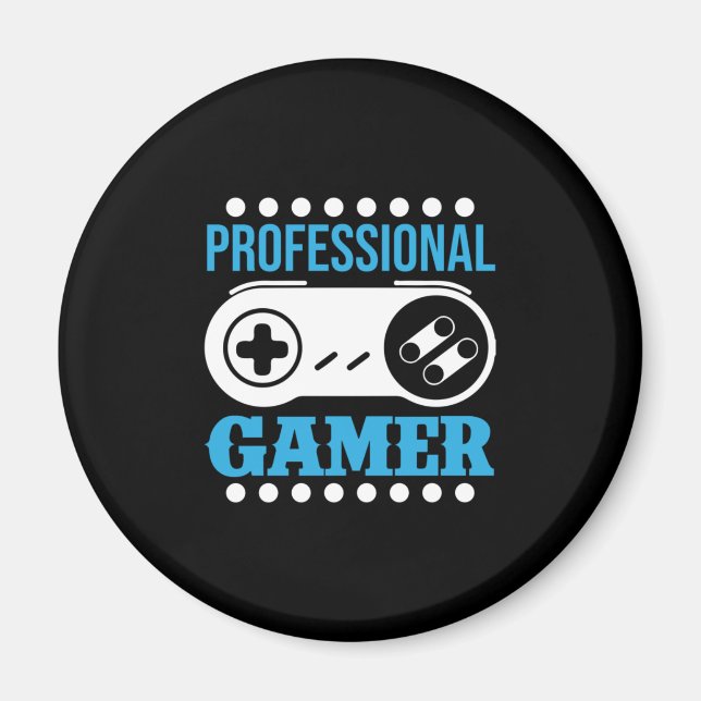 Imán Gamer Gift Profesional Gamer (Frente)